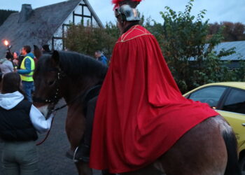 Martinszug und Martinsspiel